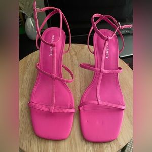 Hot pink women’s sandal (heels)